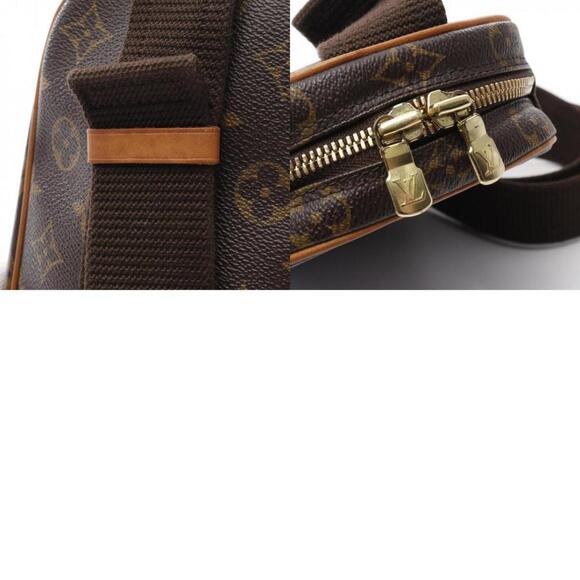 LOUIS VUITTON Brown Monogram Leather Fanny Pack - Picture 11 of 11